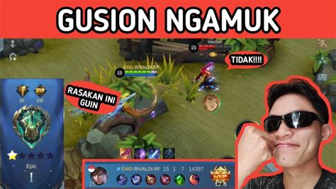 Push Rank Sebelum Season Pake Gusion Mobile Legends Youtube