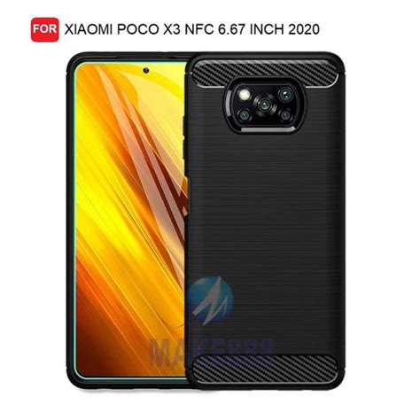 Promo Case Ipaky Carbon Fiber XIAOMI POCO X3 NFC 2020 Softcase