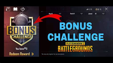 How To Play Bonus Challenge In Pubg Mobile Lite Bonus Challenge Pubg