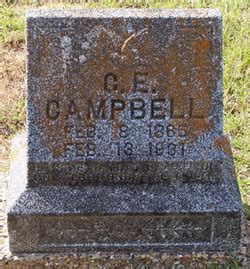 Copeland E Campbell 1865 1931 Mémorial Find a Grave