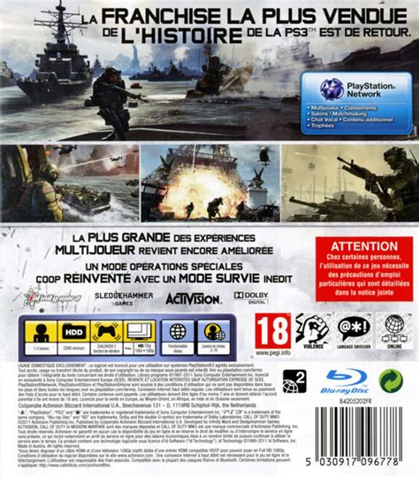 Call Of Duty Mw3 Ps3 Cover