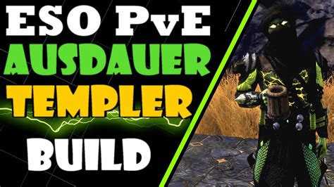 ESO PvE Ausdauer Templer DD Build DEUTSCH Mit Durchdringung YouTube