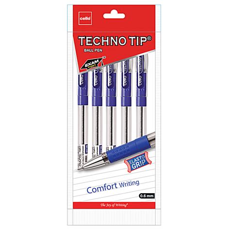 Buy Bic Cello Techno Tip Ball Pen Blue Online At Best Price Of Rs