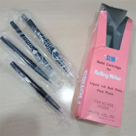 Refill Isi Tinta Pulpen Pentel MG8 0 8mm 1 Box