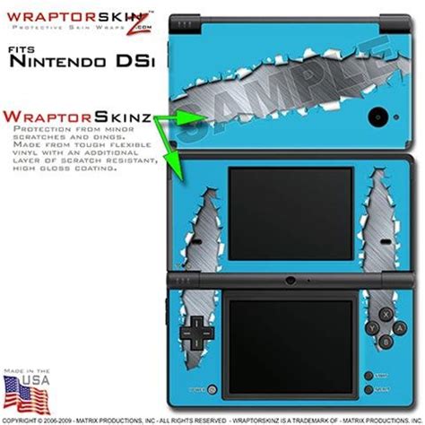 Amazon Nintendo Dsi Skin Ripped Blue Wraptorskinz Skins Dsi Not