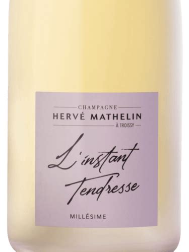 Herv Mathelin L Instant Tendresse Millesim Brut Champagne Vivino