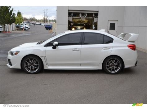 2017 Crystal White Pearl Subaru Wrx Sti Limited 126935702 Photo 4