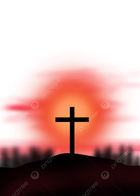 Red Christian Cross Png