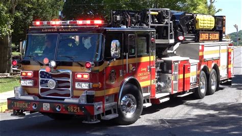 Lower Saucon Fire Rescue Brand New Truck 1621 Responding YouTube