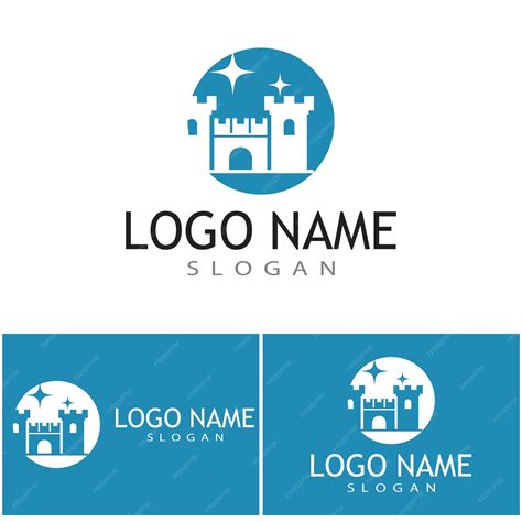 Premium Vector Castle Logo Template Vector Symbol Icon Design