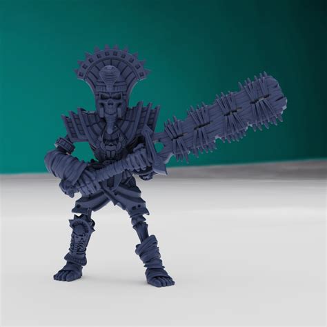 Hot Goblin Mummy With Two Handed Weapon