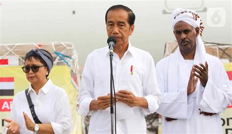 Presiden Joko Widodo Lepas Bantuan Kemanusiaan Untuk Palestina Dan