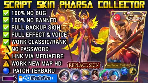 Script Skin Pharsa Collector Empres Phoenix No Password Full Effect