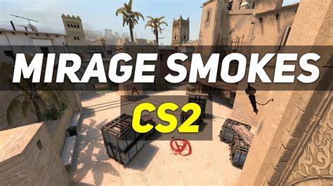 Cs2 Essential Mirage Smokes 2023 Youtube