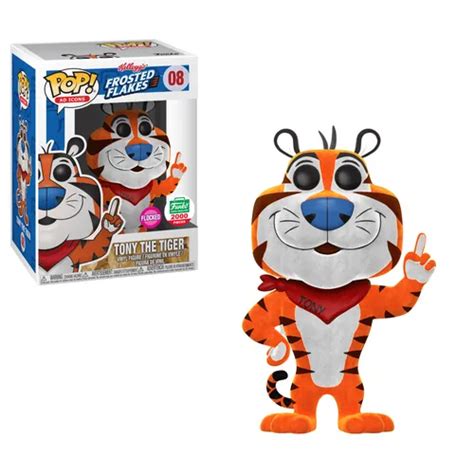 Verified Tony The Tiger Flocked By Funko Pop Whatnot