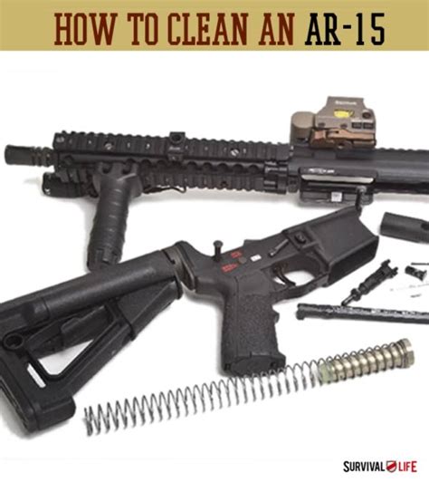 How to Disassemble and Clean an AR-15 | Survival Life