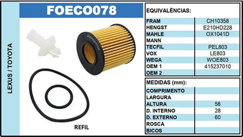 KIT FILTROS AR ÓLEO COMBUSTÍVEL CABINE TOYOTA COROLLA 2 0 2010 2011