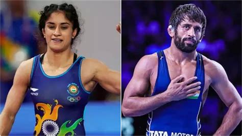 Eight Indian Wrestlers Vinesh Phogat And Bajrang Punia Pull Out Of