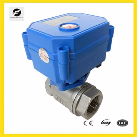 Cwx Dn Bsp Electric Stainless Steel Ball Valve Dc V Ac Dc