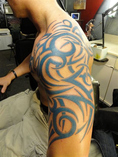 Tribal Shoulder Tattoos Designs, Ideas and Meaning - Tattoos For You