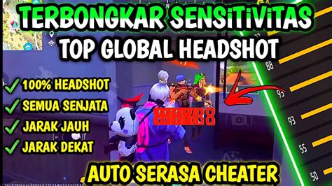 Terbongkar Sensitivitas Top Global Headshot Pengaturan Dpi