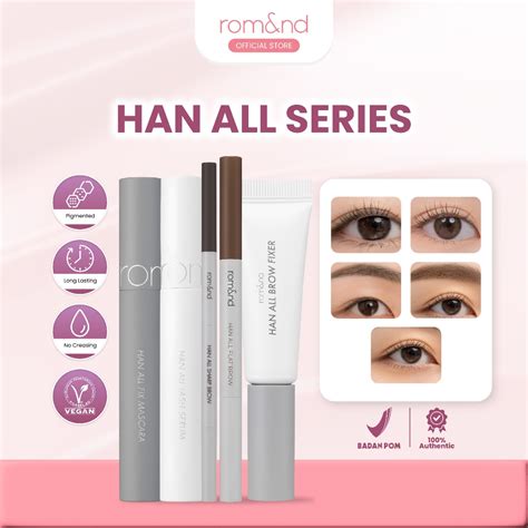 Jual Romand Han All Series Eye Product Mascara Eyebrow Korea