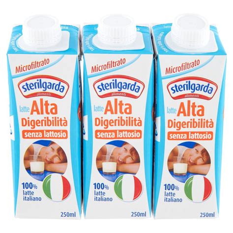 STERILGARDA Latte Alta Digeribilità UHT Parzialmente Scremato 750 ML 3