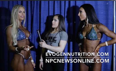 Npc Nationals Women S Bikini Class C D Winners Jessica Sedar