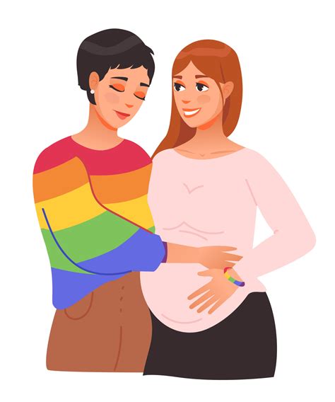 LGBT A Lesbian Couple Is Expecting A Baby Lesbian Couple Preparing To