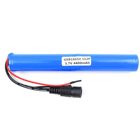 Deep Cycle Rechargeable 3 7v 4400mah 18650 Lithium Li Ion Battery Pack