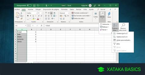 Como Ordenar En Excel Doncomo