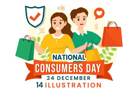 National Consumer Day Illustration Pack - 14 Free Download E-commerce ...