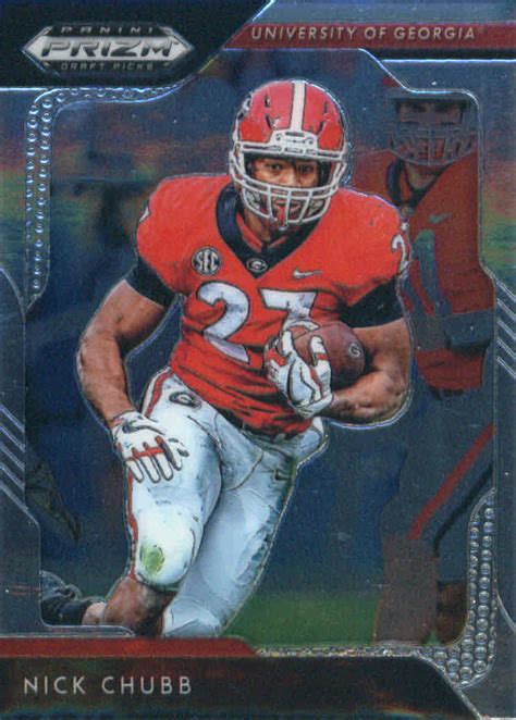 Panini Prizm Draft Picks Nick Chubb Ebay