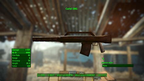 Cartel Made Cal Smg Fallout Mod Mod