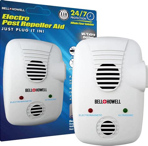 Bell Howell Repelente De Plagas Electromagn Tico Y Ultras Nico Con