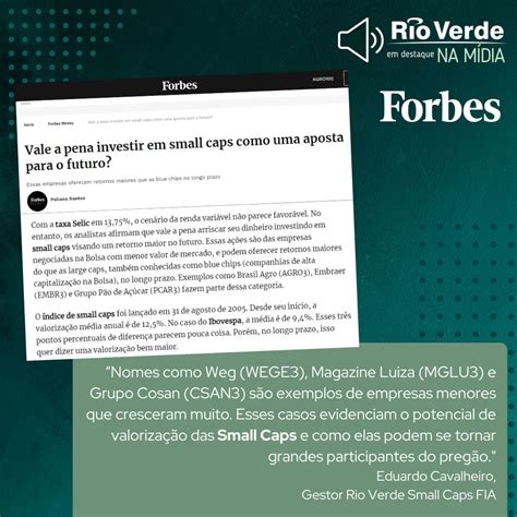 Vale A Pena Investir Em Small Caps Como Uma Aposta Para O Futuro Rio