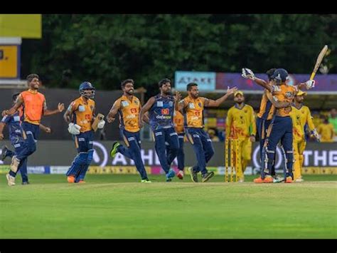 Qualifier English Highlights Dindigul Dragons Vs Nellai Royal Kings