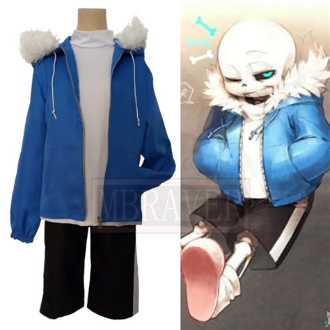 Undertale Sans Cosplay Costume Halloween Uniform Outfit Cosplay Costume ...