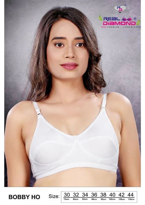 Non Padded Bobby Hosiery White B Cup Bra Plain At Rs 84 5 Piece In