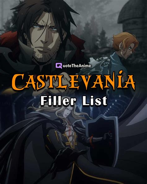 COMPLETE Castlevania Watch Order Easy To Follow QTA