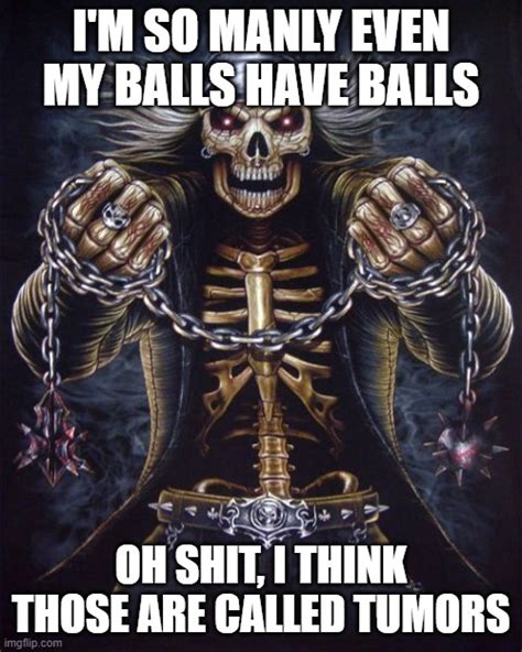 Badass Skeleton Imgflip