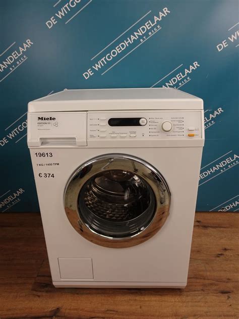 Wasmachine 7 Kg 1400 Toeren Miele W3371 Edition 111 De Witgoedhandelaar