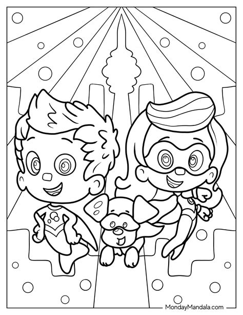 22 Bubble Guppies Coloring Pages (Free PDF Printables)