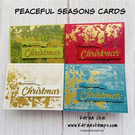 Create 20 Stunning Cards With The Peaceful Season Bundle Sneak Peek