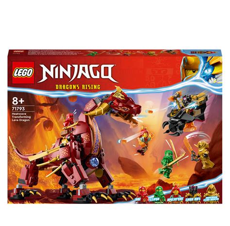 Lego Ninjago Heatwaves Transformerende Lavadrage P Lager