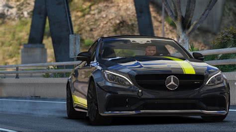 Mercedes Benz C S Amg Coupe Realistic Handling Gta Mod