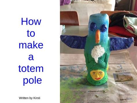 Book Creator How To Make A Totem Pole