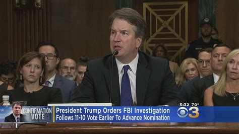 Trump Orders Fbi To Conduct Supplemental Investigation Into Kavanaugh Allegations Youtube