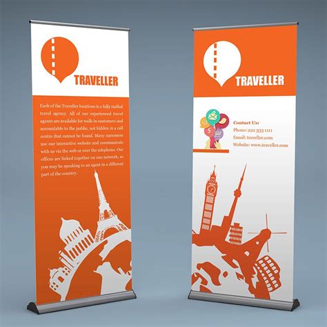 Retractable Roll Up Banner With Stand And Case Expert Print Solutions