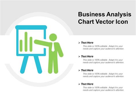 Business Analysis Chart Vector Icon Ppt PowerPoint Presentation ...